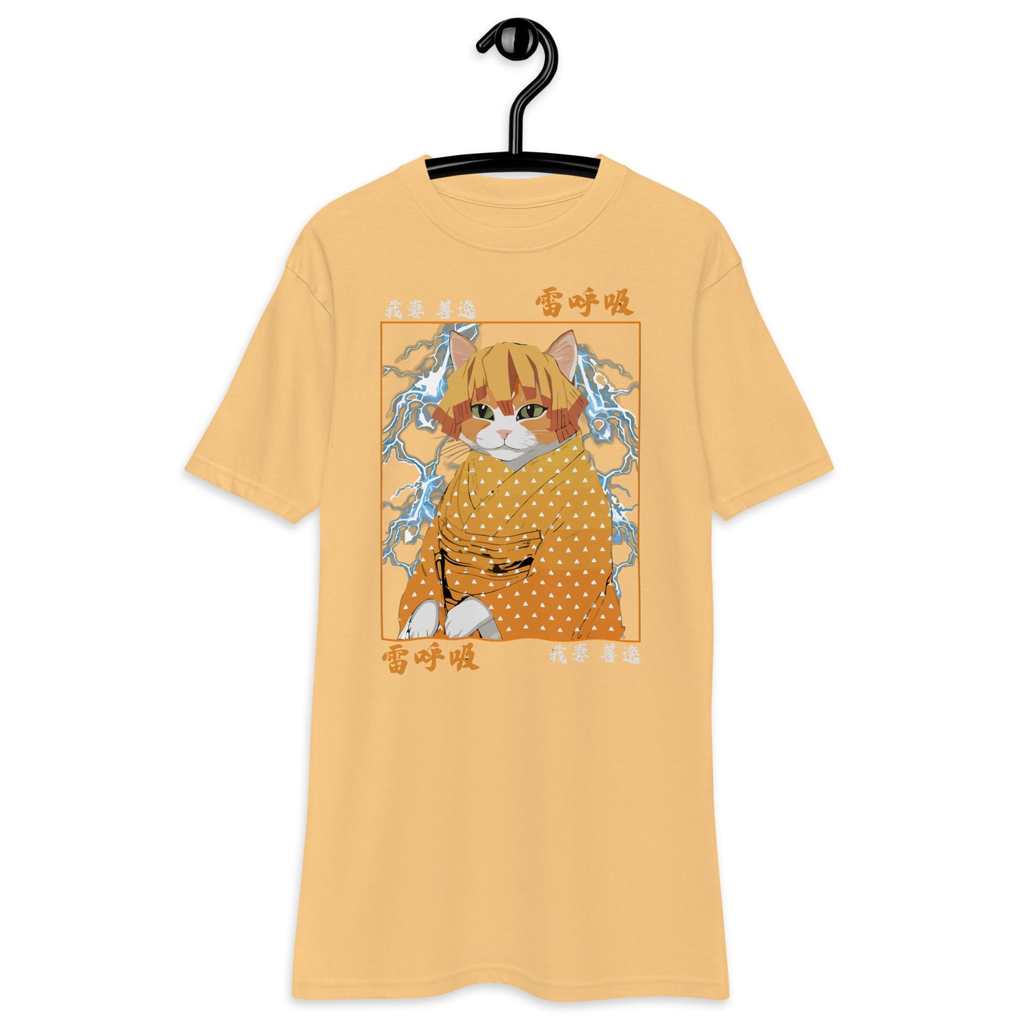 Zenitsu Kitty-Demon Slayer T-Shirt