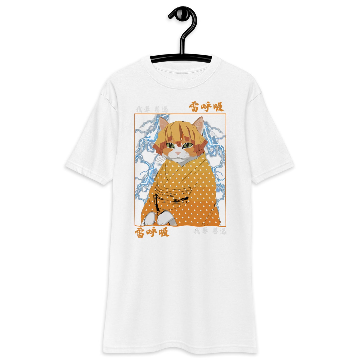 Zenitsu Kitty-Demon Slayer T-Shirt